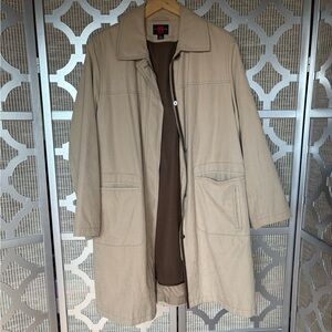 Gallery Tan Trench Coat